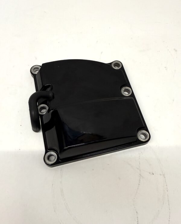 OEM Harley Black Transmission Top Cover 34800022 for Softail, Touring