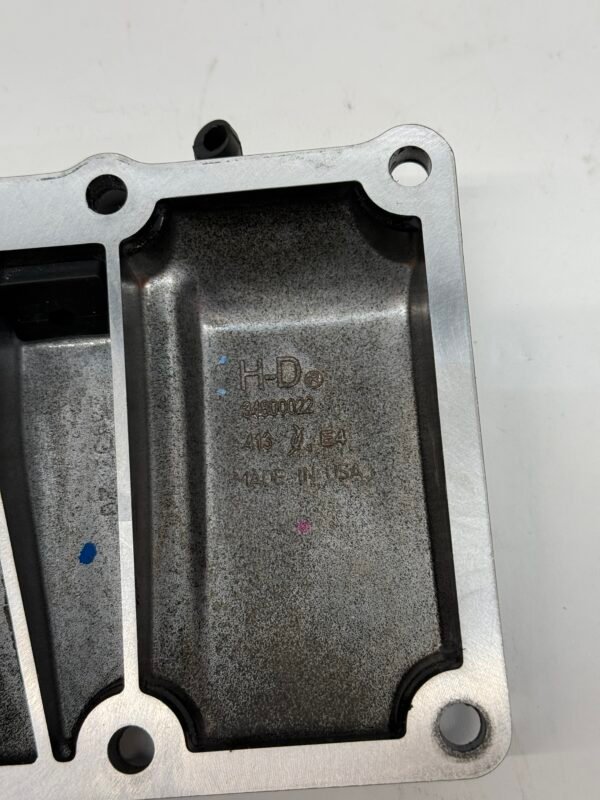 OEM Harley Black Transmission Top Cover 34800022 for Softail, Touring