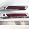 Saddlebag Hinge Latch Covers Chrone 90202459 90202458 24-25 Road Glide Street Glide