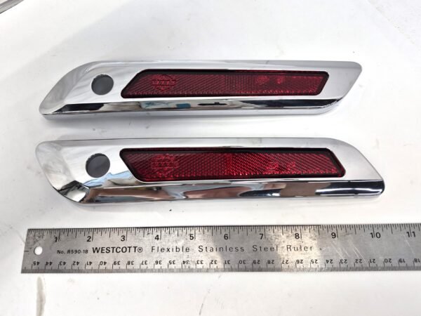 Saddlebag Hinge Latch Covers Chrone 90202459 90202458 24-25 Road Glide Street Glide