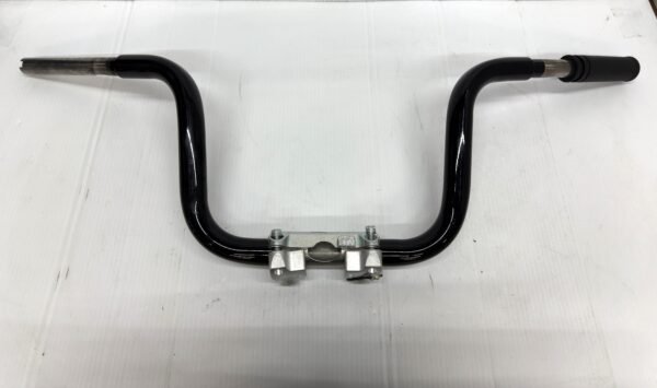 CH77 (1) OEM Harley Handlebar 10" Rise, 35" Width with Clamp and Risers for 14-24 Road King