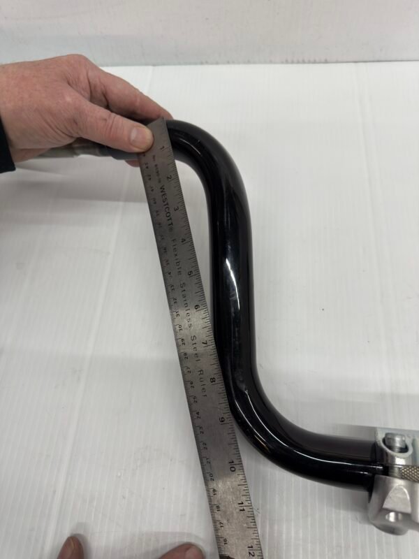 CH77 (8) OEM Harley Handlebar 10" Rise, 35" Width with Clamp and Risers for 14-24 Road King