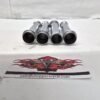 Harley Davidson OEM 99-17 Twin Cam Chrome Lower Push Rod Covers 17939-99