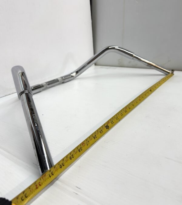 CH78 (7) Harley Wild 1 Chubbys Handlebar Chrome 9" Rise, 32" Width 1996-2011 Touring