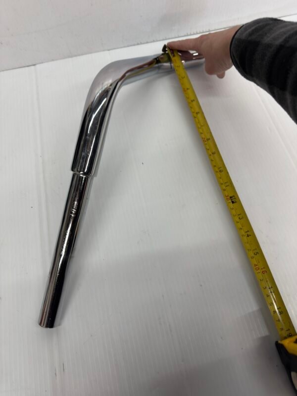 CH78 (8) Harley Wild 1 Chubbys Handlebar Chrome 9" Rise, 32" Width 1996-2011 Touring