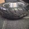 CH781 (9) Wheel Rim with Tires MIchelin Commander2 130/80 B17 180/65 B16 for Touring