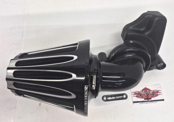 Arlen Ness Air Cleaner Black for 2017-23 Harley M8 Models