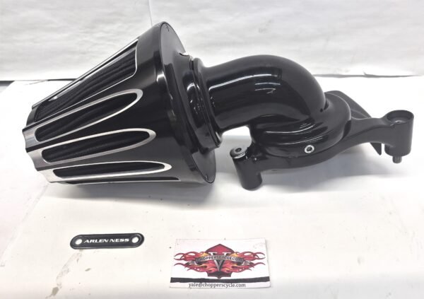 Arlen Ness Air Cleaner Black for 2017-23 Harley M8 Models