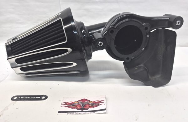Arlen Ness Air Cleaner Black for 2017-23 Harley M8 Models