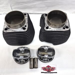 Harley Front, Rear Cylinder 4" with Pistons 114inch M8