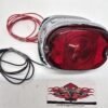 Taillight Chrom for 55-73 Harley Panhead Shovelhead Sportster Replaces #68010-64B