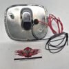 Taillight Chrom for 55-73 Harley Panhead Shovelhead Sportster Replaces #68010-64B