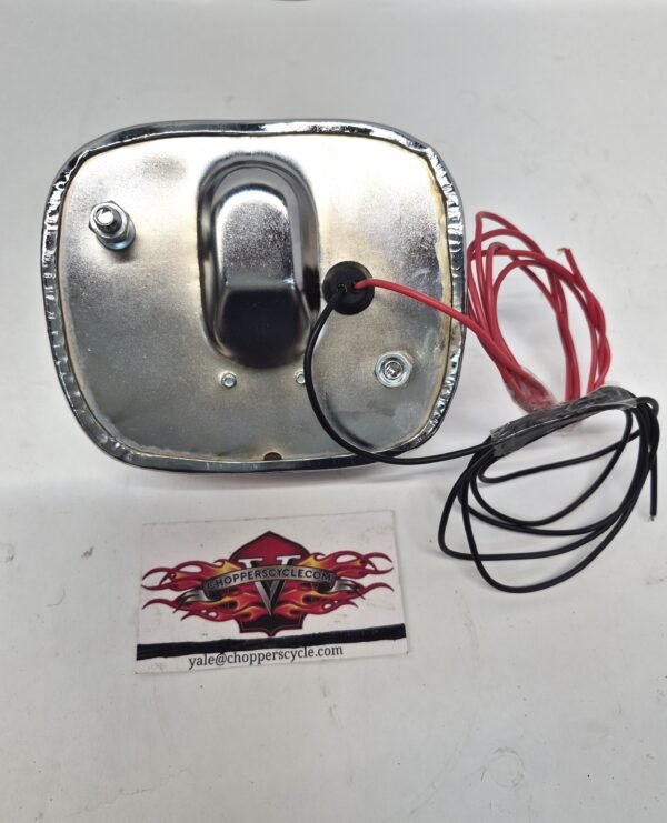 Taillight Chrom for 55-73 Harley Panhead Shovelhead Sportster Replaces #68010-64B