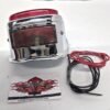 Taillight Chrom for 55-73 Harley Panhead Shovelhead Sportster Replaces #68010-64B
