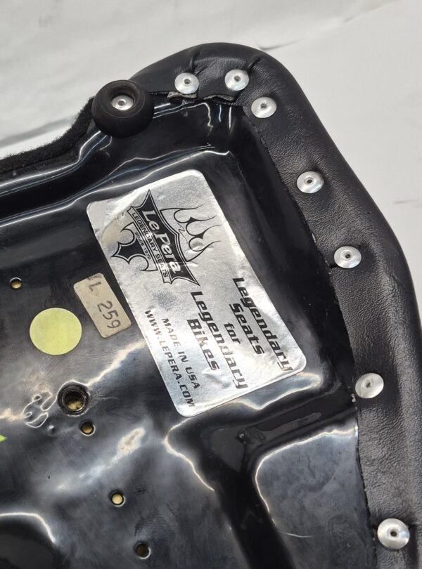 Le Pera Solo Seat L259 10" Wide for Rigid Chopper Bobber