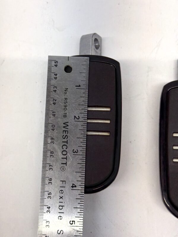 OEM Harley Streamliner Footpegs Foot Pegs Black 50501800