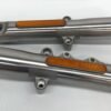 CH8 (1) Harley Fat Boy fork legs 2018-2025 FLFBS lower OEM sliders outright, PN 45400183 45400184