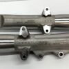 CH8 (2) Harley Fat Boy fork legs 2018-2025 FLFBS lower OEM sliders outright, PN 45400183 45400184
