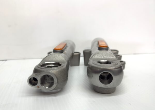 CH8 (5) Harley Fat Boy fork legs 2018-2025 FLFBS lower OEM sliders outright, PN 45400183 45400184
