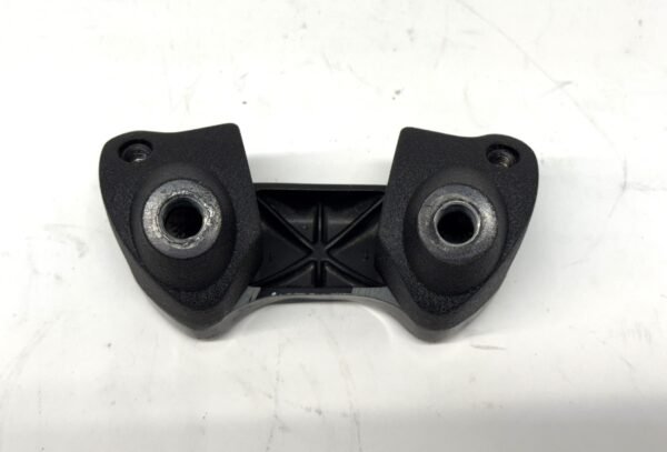 Harley 1" Handlebar Risers and Top Clamp Black