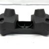 Harley 1" Handlebar Risers and Top Clamp Black