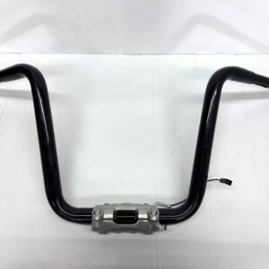 OEM Harley 1.25" Handlebar 13" Rise, 35" Width with Top Clamp and Riser 14-24 Road Glide