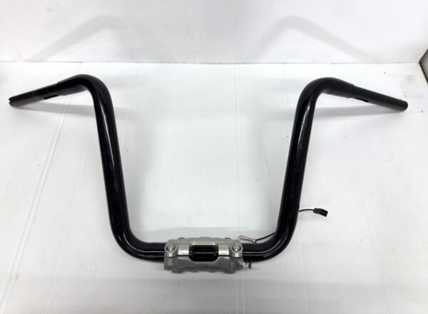 CH81 (1) OEM Harley 1.25" Handlebar 13" Rise, 35" Width with Top Clamp and Riser 14-24 Road Glide