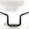 CH81 (2) OEM Harley 1.25" Handlebar 13" Rise, 35" Width with Top Clamp and Riser 14-24 Road Glide