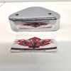CH814 (2) Harley Rear Master Cylinder Cover 41811-86 for FXR FX