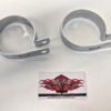 Chrome 3-1/4 Muffler Clamp for Harley Knucklehead Panhead Shovelhead Evolution