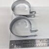 Chrome 3-1/4 Muffler Clamp for Harley Knucklehead Panhead Shovelhead Evolution