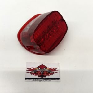 BrightAssLights LED Tail Light With License Plate for Harley
