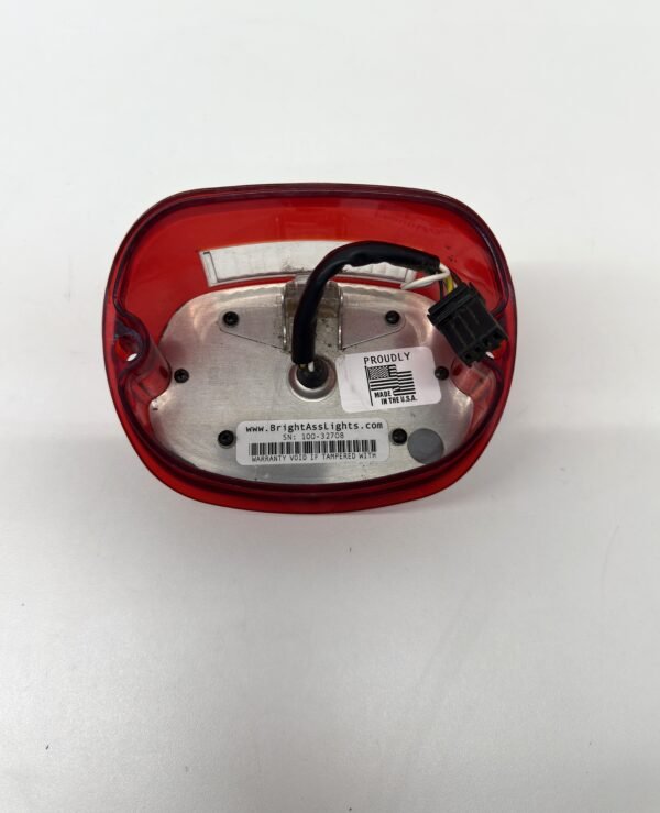 BrightAssLights LED Tail Light With License Plate for Harley