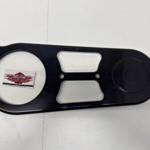 CH854 (1) Harley BDL EVO-15-SG Black Belt Drive Cover