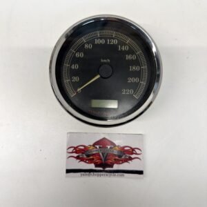 CH858 (1) OEM Harley Speedometer km/h 67197-04B 2004-07 Road King, Softail, 2004-2005 Dyna Wide Glide