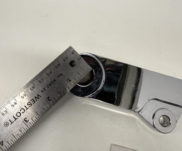 Rear Caliper Chrome Bracket Softail 2000-up 3/4" axle