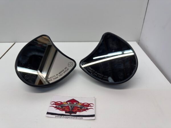 OEM Harley Left Right Fairing Mount Mirror Pair 91945-98B 98-up Harley Street Glide FLHX