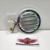 CH869 (1) Custom Chrome Knurled Speedo or Tach Grill 37-326 for 83-94 FX, FXR, XL, Dyna Glide