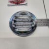 CH869 (2) Custom Chrome Knurled Speedo or Tach Grill 37-326 for 83-94 FX, FXR, XL, Dyna Glide