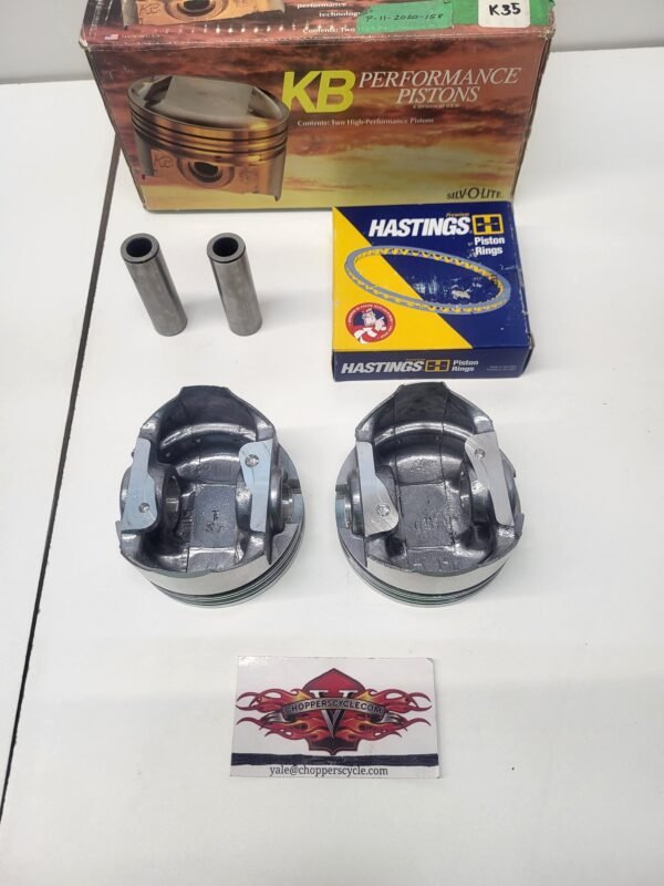 CH872 (1) KB Performance Piston Kit - 3.498 in Bore/9:1 Ratio - KB272.000 4 XL Sportster