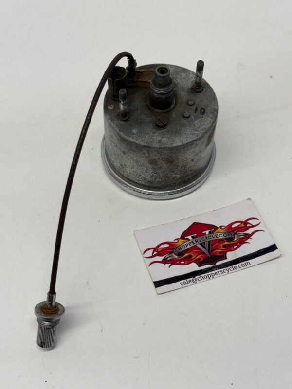 OEM Harley Vintage Mechanical 3.5" Speedometer MPH early Sportster, early FX