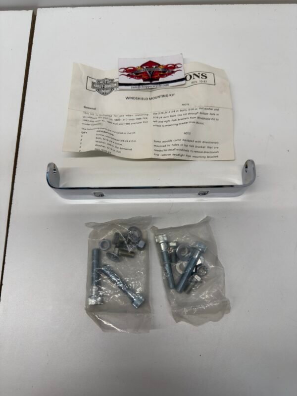 OEM Harley FXR XL Windshield Bracket 58007-86