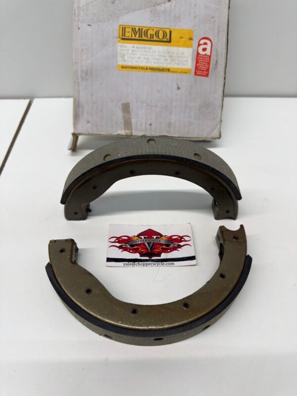 EMGO Brake Shoes for Harley Sportster, Big Twins