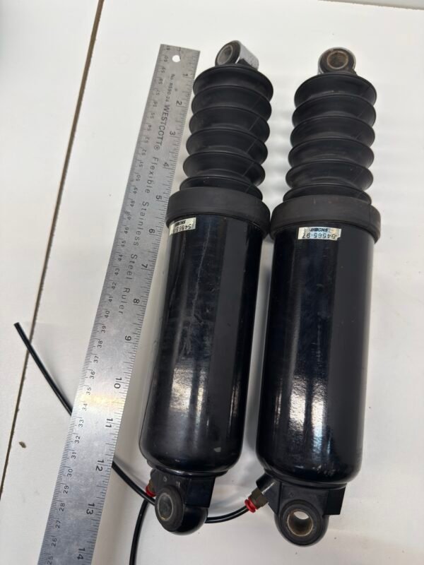 OEM Harley 13" Bagger Rear Air Shocks 54565-97 1997-UP FLH FLHT
