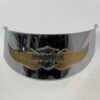 OEM Harley Eagle Wing Headlight Cap OEM 67791-91T and Driving Light Visors 67796-91T