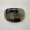 OEM Harley Eagle Wing Headlight Cap OEM 67791-91T and Driving Light Visors 67796-91T