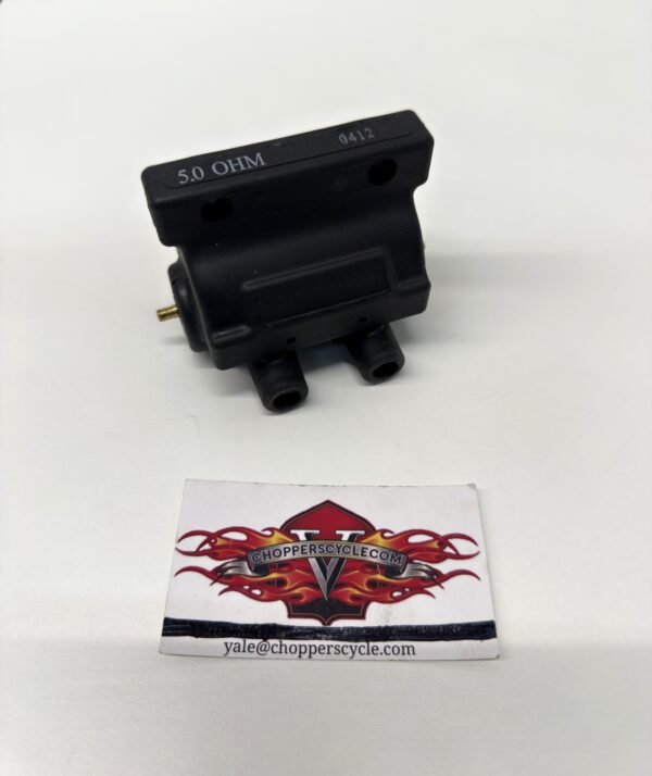 Harley Ignition Coil 12 Volt for 65-79 HARLEY FL FX FXE FXR 31609-65A 5.0 OHM Dual Fire 12 Volt