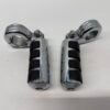 Footpegs with Foot Peg Clamps 1 1/4" for Harley