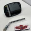 Emgo Chrome Die Cast Mirror Scrolled V-Twin Harley