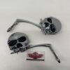 Kuryakyn Skull Motorcycle Mirrors